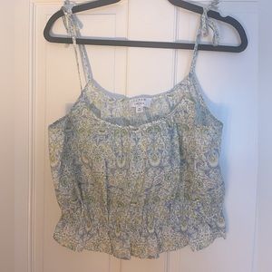 J. CREW (made with Liberty fabric) Top (M) NWOT